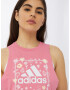 ADIDAS SPORTSWEAR Sport top galben deschis / roz / alb - Pled.ro