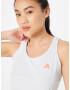 ADIDAS SPORTSWEAR Sport top gri deschis / portocaliu - Pled.ro