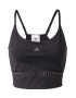 ADIDAS SPORTSWEAR Sport top 'Hiit 45 Seconds ' gri argintiu / negru - Pled.ro