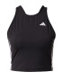 ADIDAS PERFORMANCE Sport top 'Aeroready 3-Stripes ' negru / alb - Pled.ro