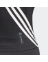 ADIDAS PERFORMANCE Sport top 'Essentials' negru / alb - Pled.ro