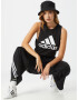 ADIDAS PERFORMANCE Sport top 'Run It' negru / alb - Pled.ro