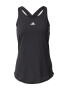 ADIDAS PERFORMANCE Sport top 'Aeroready Train Essentials -Fit ' negru / alb - Pled.ro