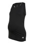 ADIDAS SPORTSWEAR Sport top 'Aeroready Designed 2 Move ' negru / alb - Pled.ro