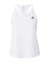 ADIDAS PERFORMANCE Sport top negru / alb - Pled.ro