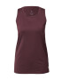 ADIDAS SPORTSWEAR Sport top roșu bordeaux / alb - Pled.ro