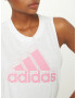 ADIDAS SPORTSWEAR Sport top 'Aeroready Logo Graphic Racerback' roz / alb - Pled.ro