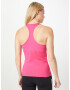 ADIDAS PERFORMANCE Sport top 'Techfit Racerback ' roz / alb - Pled.ro