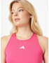 ADIDAS PERFORMANCE Sport top 'Techfit Racerback ' roz / alb - Pled.ro