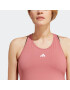 ADIDAS PERFORMANCE Sport top 'Techfit' roz / alb - Pled.ro