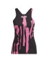 ADIDAS SPORTSWEAR Sport top 'Thebe Magugu New York Y-Back' fucsia / negru / alb - Pled.ro