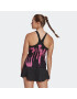 ADIDAS SPORTSWEAR Sport top 'Thebe Magugu New York Y-Back' fucsia / negru / alb - Pled.ro