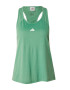 ADIDAS PERFORMANCE Sport top 'Train Essentials Minimal Branding Racerback' verde / alb - Pled.ro