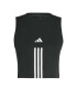 ADIDAS PERFORMANCE Sport top 'Train Essentials' negru / alb - Pled.ro