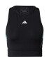 ADIDAS PERFORMANCE Sport top 'Techfit Colorblock ' verde jad / negru / alb murdar - Pled.ro