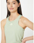 ADIDAS SPORTSWEAR Sport top verde pastel / alb - Pled.ro