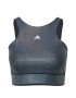 ADIDAS PERFORMANCE Sutien de costum de baie sport 'Powerimpact Medium-Support Longline' negru / alb - Pled.ro