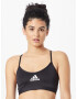 ADIDAS SPORTSWEAR Sutien sport 'Aeroreact Light-Support' negru / alb - Pled.ro