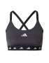 ADIDAS PERFORMANCE Sutien sport 'AERI' gri / negru / alb - Pled.ro