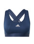 ADIDAS PERFORMANCE Sutien sport 'Believe This' bleumarin / alb - Pled.ro