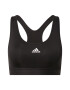 ADIDAS PERFORMANCE Sutien sport 'Believe This' negru / alb - Pled.ro