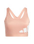 ADIDAS PERFORMANCE Sutien sport 'Believe This' roz / alb - Pled.ro