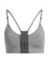 ADIDAS PERFORMANCE Sutien sport gri / gri închis - Pled.ro