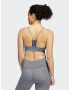 ADIDAS PERFORMANCE Sutien sport gri / gri închis - Pled.ro