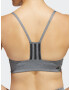 ADIDAS PERFORMANCE Sutien sport gri / gri închis - Pled.ro