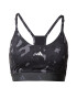 ADIDAS PERFORMANCE Sutien sport 'Aeroreact' gri / gri închis / alb - Pled.ro