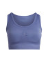 ADIDAS PERFORMANCE Sutien sport lila - Pled.ro