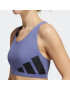 ADIDAS PERFORMANCE Sutien sport lila / negru - Pled.ro