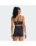 ADIDAS PERFORMANCE Sutien sport 'Essentials Medium-Support' negru / alb - Pled.ro