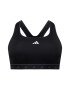 ADIDAS PERFORMANCE Sutien sport negru / alb - Pled.ro