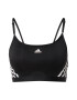 ADIDAS PERFORMANCE Sutien sport negru / alb - Pled.ro