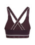 ADIDAS PERFORMANCE Sutien sport 'Powerimpact Medium-Support Techfit' roșu bordeaux / alb - Pled.ro