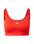 ADIDAS PERFORMANCE Sutien sport roși aprins / alb - Pled.ro