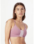 ADIDAS PERFORMANCE Sutien sport 'Aeroimpact Light-Support' roz pal / alb - Pled.ro