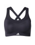 ADIDAS PERFORMANCE Sutien sport 'TLRDIM' negru / alb - Pled.ro