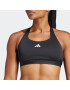 ADIDAS PERFORMANCE Sutien sport 'Tlrdreact' negru / alb - Pled.ro