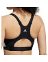 ADIDAS PERFORMANCE Sutien sport 'Ultimate' negru / alb - Pled.ro