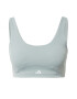 ADIDAS PERFORMANCE Sutien sport 'Coreflow Luxe Studio' verde mentă / alb - Pled.ro