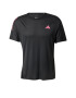 ADIDAS PERFORMANCE Tricou funcțional 'Adizero ' roz / negru - Pled.ro