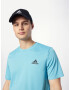 ADIDAS SPORTSWEAR Tricou funcțional 'Aeroready Designed For Movement' albastru deschis / gri metalic - Pled.ro