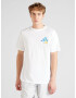 ADIDAS PERFORMANCE Tricou funcțional 'Aeroready Daily Served Graphic' albastru / galben / verde / alb - Pled.ro