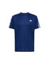 ADIDAS PERFORMANCE Tricou funcțional 'Train Essentials 3-Stripes ' albastru închis / alb - Pled.ro