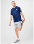 ADIDAS PERFORMANCE Tricou funcțional 'Train Essentials 3-Stripes ' albastru închis / alb - Pled.ro