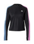 ADIDAS SPORTSWEAR Tricou funcțional 'Own The Run Colorblock ' albastru marin / mov orhidee / negru / alb - Pled.ro