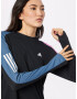 ADIDAS SPORTSWEAR Tricou funcțional 'Own The Run Colorblock ' albastru marin / mov orhidee / negru / alb - Pled.ro