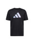 ADIDAS PERFORMANCE Tricou funcțional 'Graphic' azur / roz / negru - Pled.ro